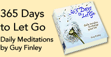 Guy Finley's latest daily meditation book 365 Days to Let Go